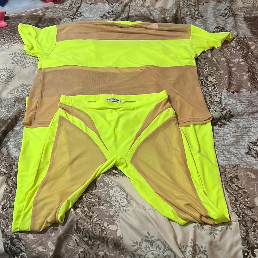 Mesh Two Piece - Picture 1 of 3